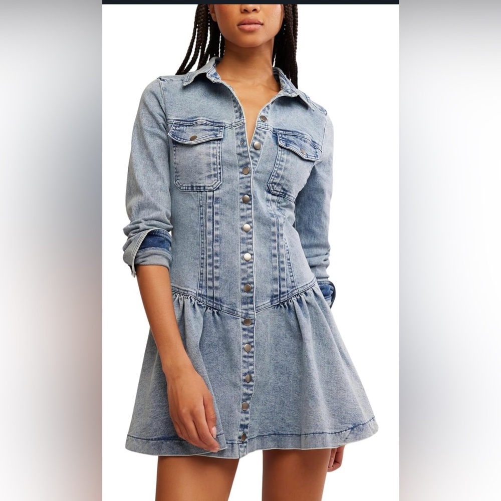 Free People Roadhouse Mini Dress